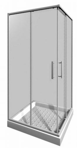 Sprchový kout čtverec 90x90x190 cm Jika Lyra plus bílá H2513820006681 Jika