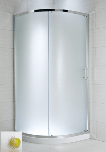 Sprchový kout čtvrtkruh 90x90x195 cm Jika Cubito Pure chrom lesklý H2502420026661 Jika