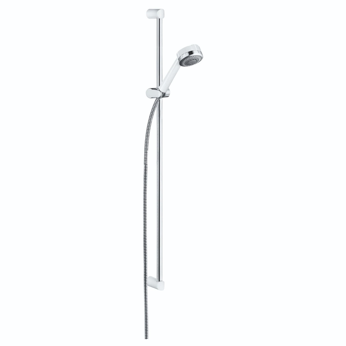 Sprchový set KLUDI ZENTA na stěnu bílá/chrom 6084091-00 Kludi