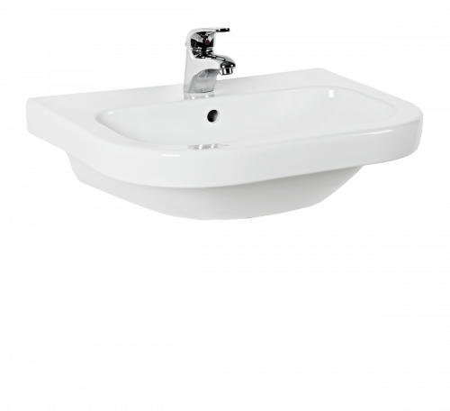 Umyvadlo Jika Deep 55x42 cm otvor pro baterii uprostřed H8126120001041 Jika