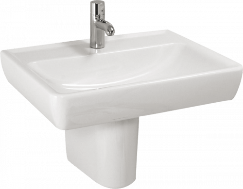 Umyvadlo Laufen Laufen Pro 55x48 cm otvor pro baterii uprostřed H8189510001041 Laufen