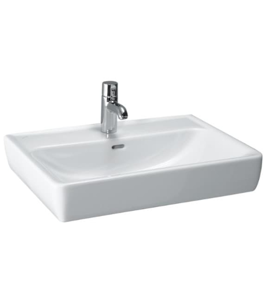 Umyvadlo Laufen Pro 65x48 cm otvor pro baterii uprostřed H8179530001041 Laufen