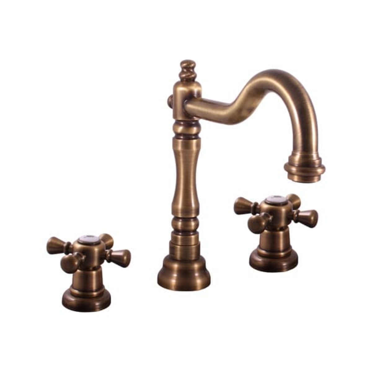 Umyvadlová baterie RAV SLEZÁK MORAVA s clic-clacem stará mosaz MK332.5SM RAV SLEZÁK