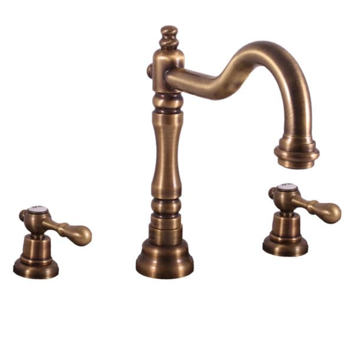 Umyvadlová baterie RAV SLEZÁK MORAVA s clic-clacem stará mosaz MK432.5SM RAV SLEZÁK