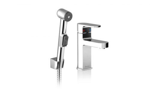 Umyvadlová baterie Ravak Chrome CR112.00 s bidetovou sprškou chrom X070092 Ravak