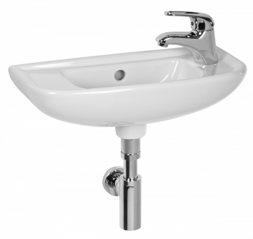 Umývátko Jika Deep 50x23 cm otvor pro baterii vlevo H8156130001051 Jika
