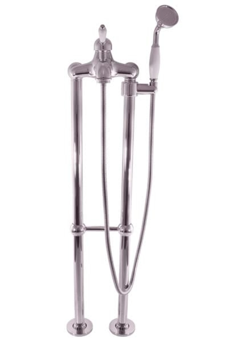 Vanová baterie RAV SLEZÁK LABE se sprchovým setem 150 mm chrom L550.5/2 RAV SLEZÁK
