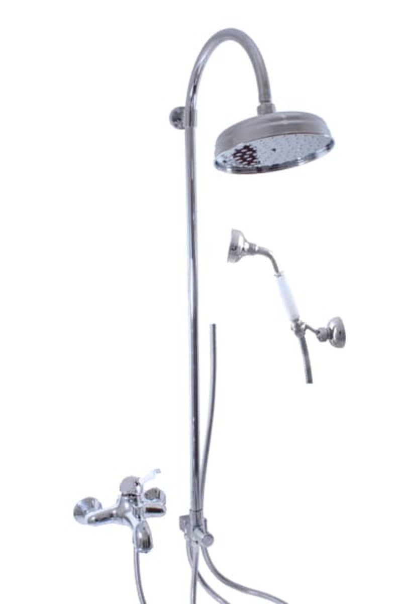 Vanová baterie RAV SLEZÁK LABE se sprchovým setem 150 mm chrom L554.5/3 RAV SLEZÁK