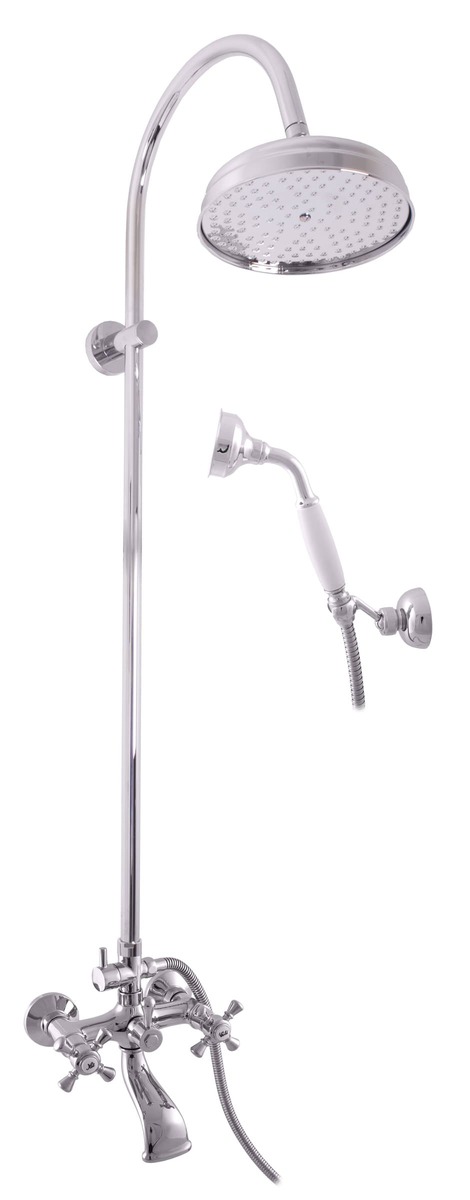 Vanová baterie RAV SLEZÁK MORAVA se sprchovým setem 150 mm chrom MK359.5/3 RAV SLEZÁK