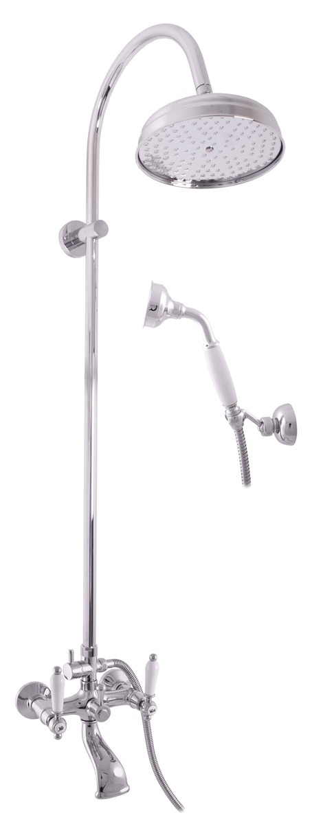 Vanová baterie RAV SLEZÁK MORAVA se sprchovým setem 150 mm chrom MK559.5/3 RAV SLEZÁK