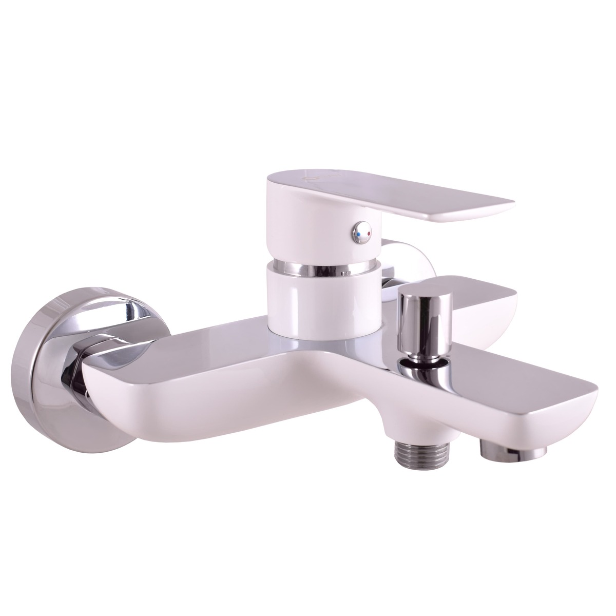 Vanová baterie RAV SLEZÁK VLTAVA 150 mm bílá/chrom VT454.5CB RAV SLEZÁK