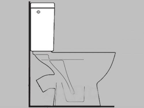 Wc pouze nádrž Jika Lyra plus H8283830002421 Jika