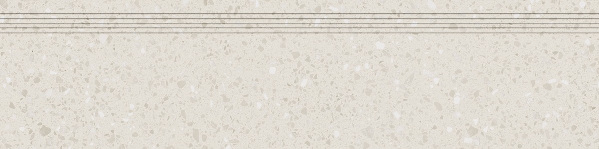 Schodovka RAKO Porfido béžová 30x120 cm mat / lesk DCPVF813.1 Rako