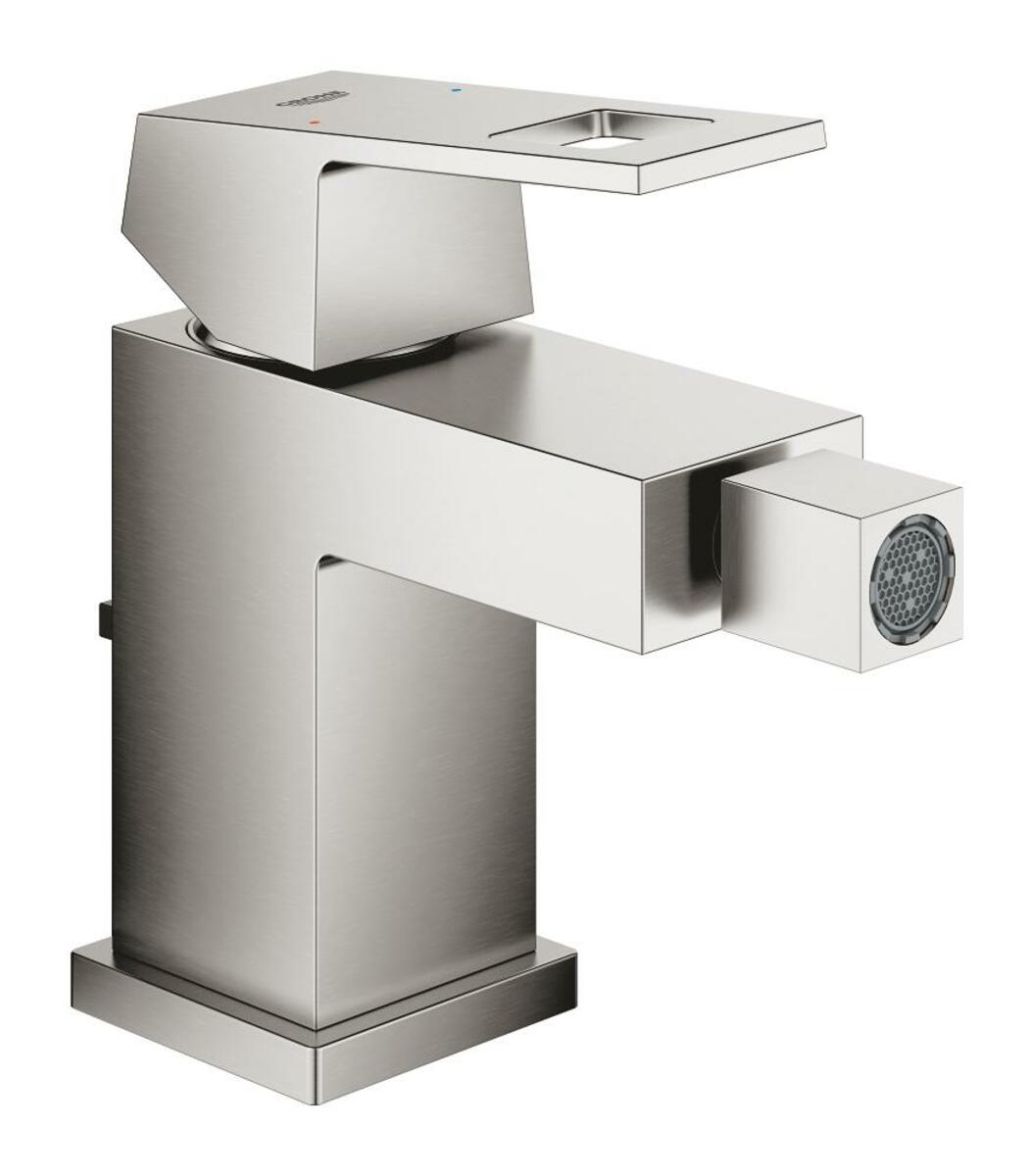 Bidetová baterie Grohe Eurocube s výpustí supersteel 23138DC0 Grohe