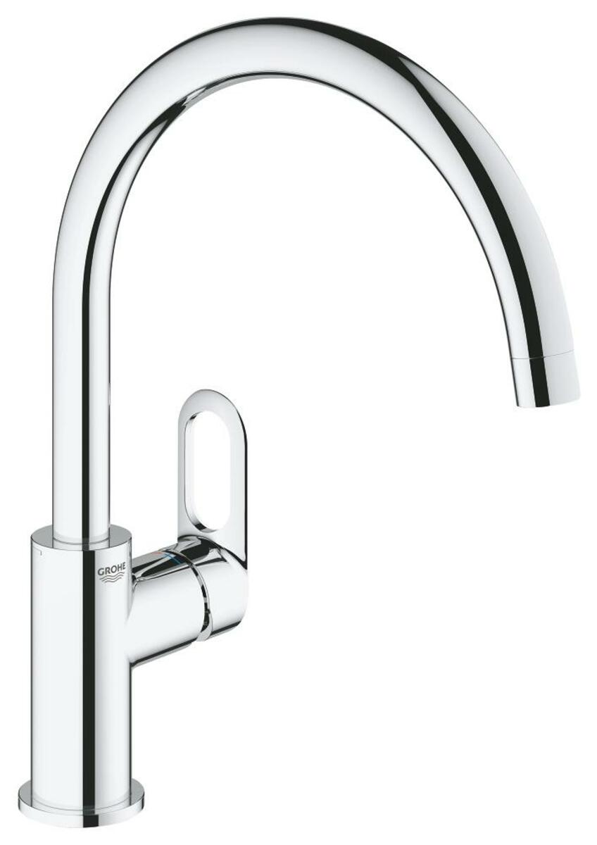 Dřezová baterie Grohe Start Flow s otočným ramínkem chrom 31555001 Grohe