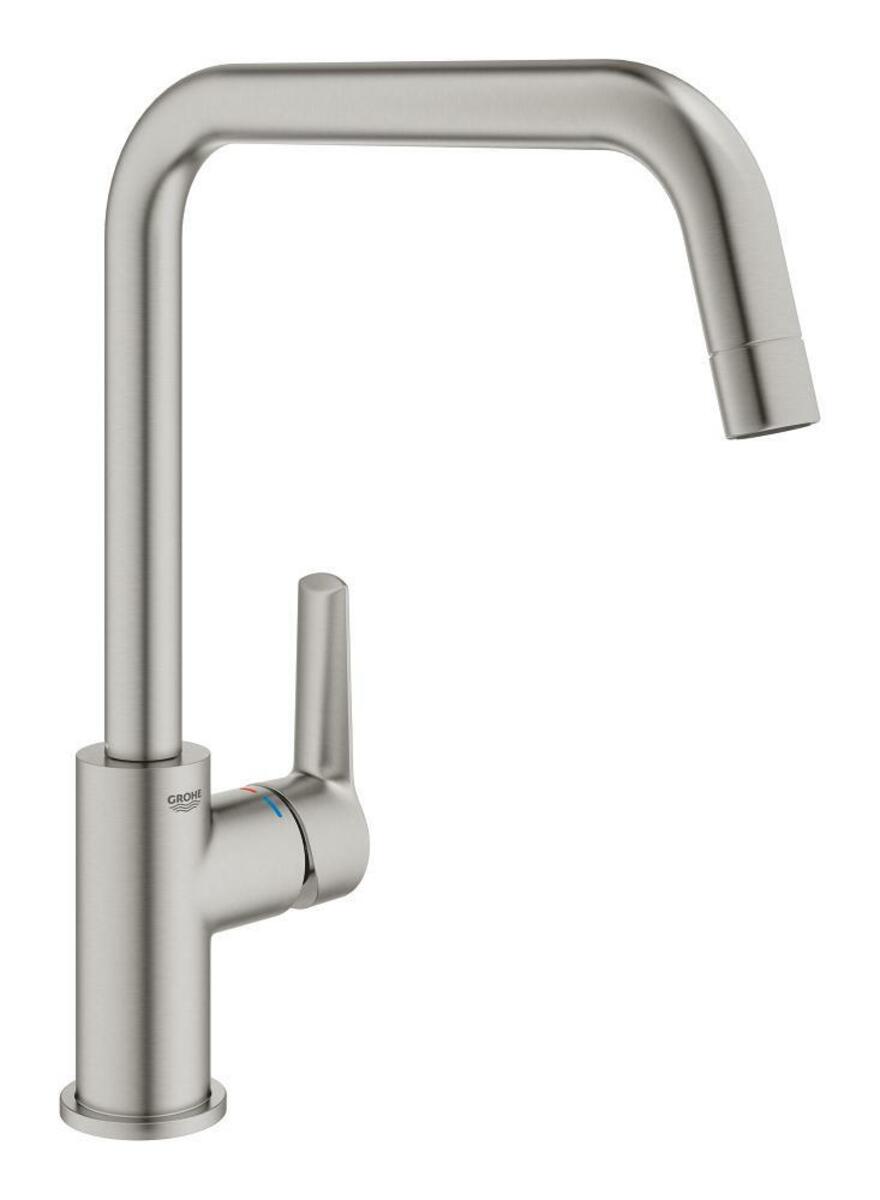 Dřezová baterie Grohe Start s otočným ramínkem supersteel 30470DC0 Grohe