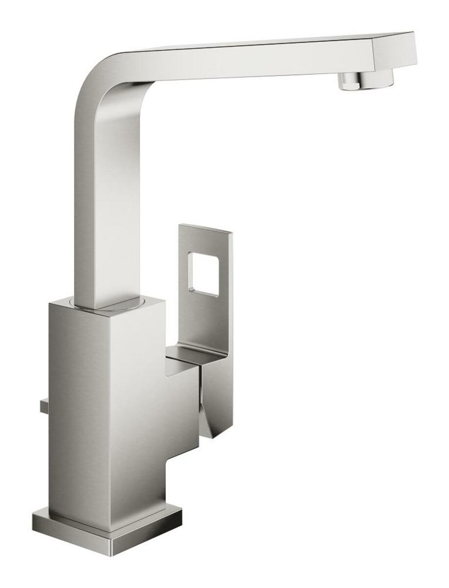 Dřezová - umyvadlová baterie Grohe Eurocube s výpustí supersteel 23135DC0 Grohe