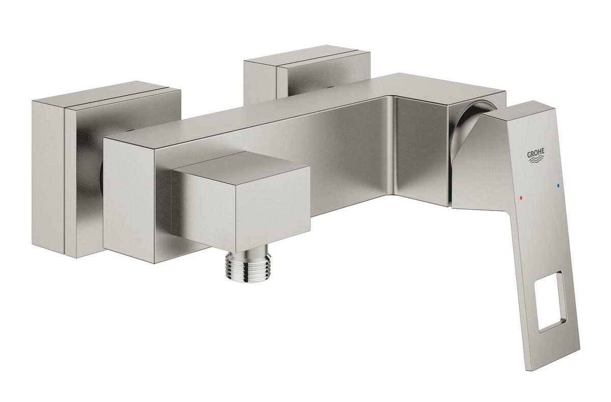 Sprchová baterie Grohe Eurocube bez sprchového setu 150 mm supersteel 23145DC0 Grohe