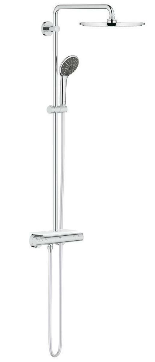 Sprchový systém Grohe Vitalio Joy na stěnu s termostatickou baterií chrom 26401000 Grohe