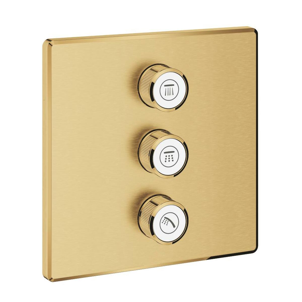 Vanová baterie Grohe Grohtherm Smartcontrol bez podomítkového tělesa kartáčovaný Cool Sunrise 29127GN0 Grohe