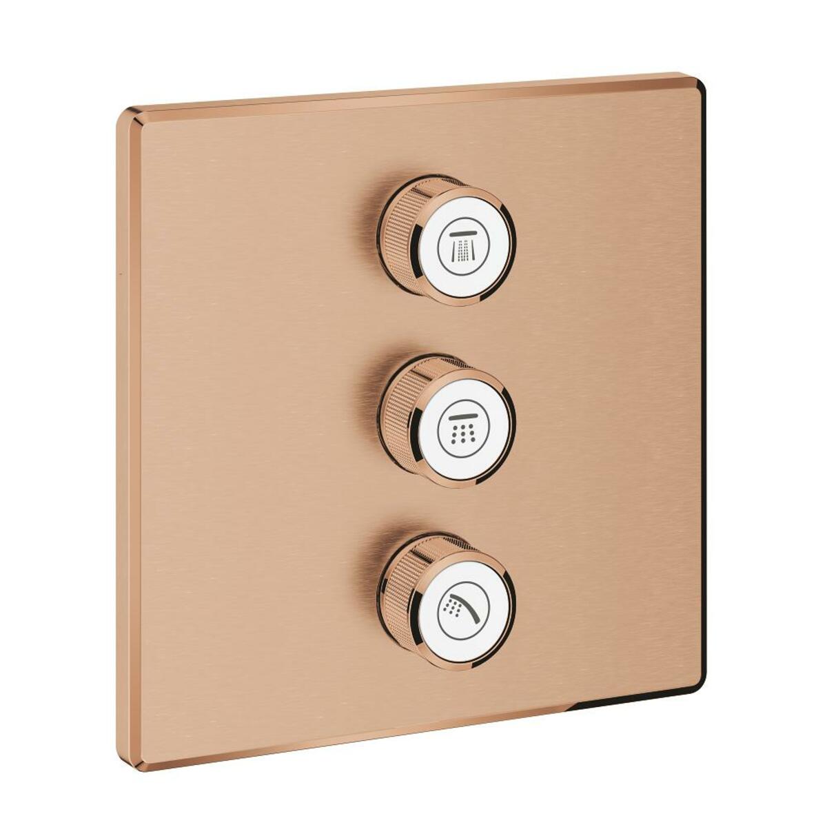 Vanová baterie Grohe Grohtherm Smartcontrol bez podomítkového tělesa kartáčovaný Warm Sunset 29127DL0 Grohe