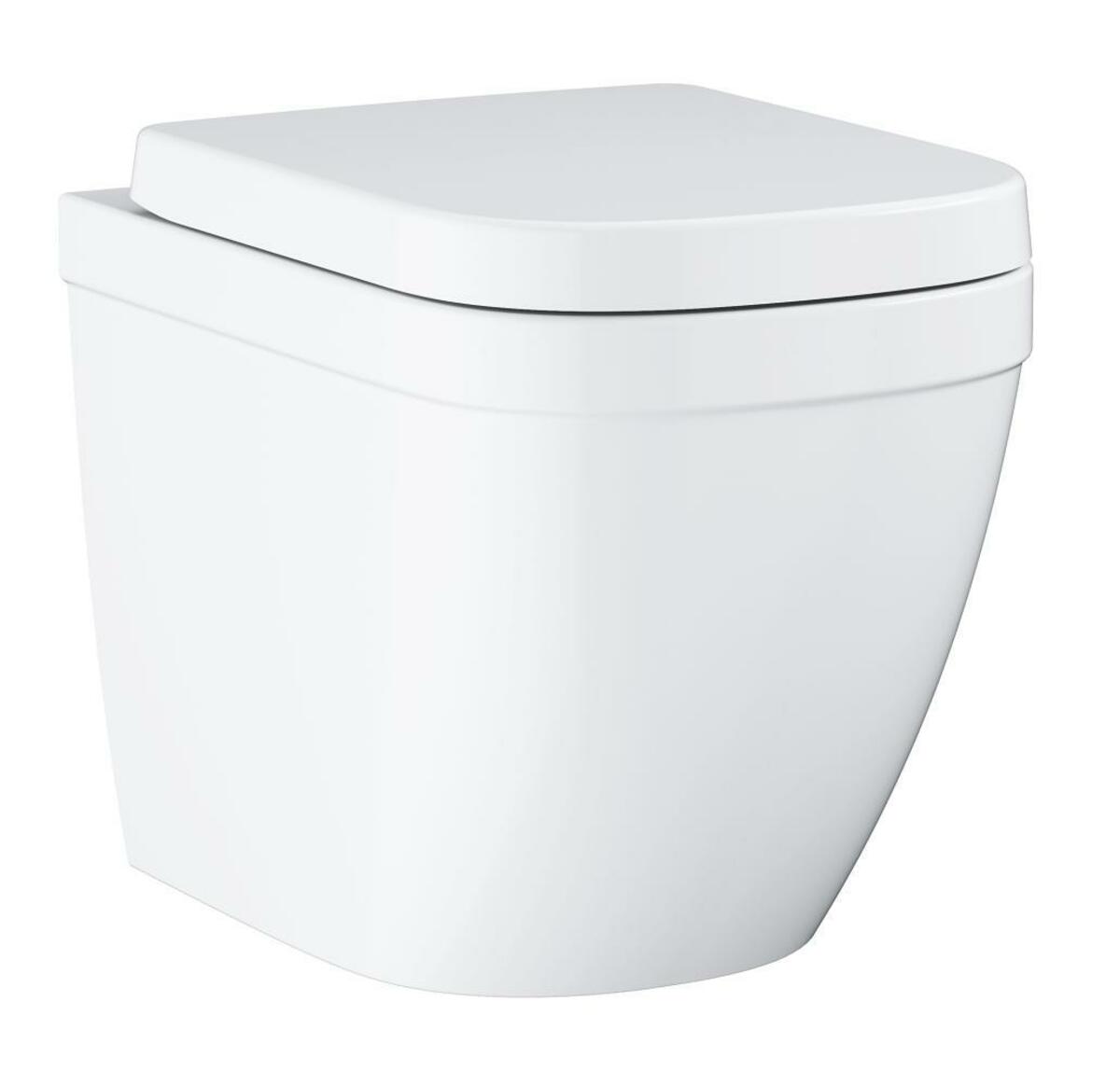 Wc s prkénkem softclose stojící Grohe Euro Ceramic alpská bílá zadní odpad 39839000 Grohe