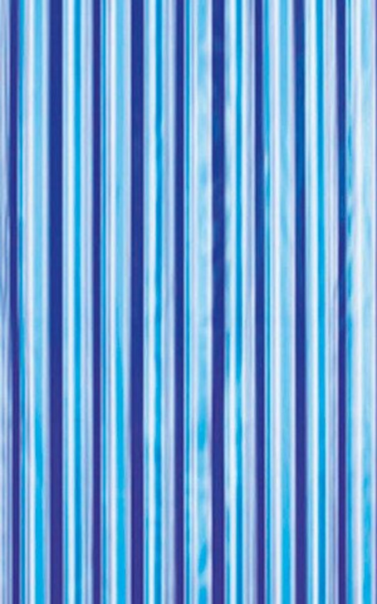 Aqualine vinyl modrá pruhy ZV011 180 x 180 cm Sapho