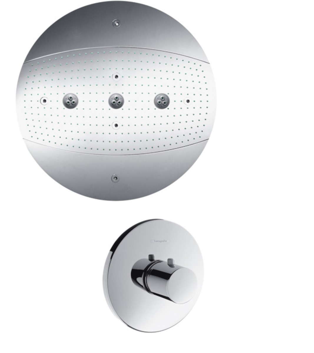 Sprchový systém Hansgrohe Raindance Rainmaker pod omítku chrom 28403000 Hansgrohe