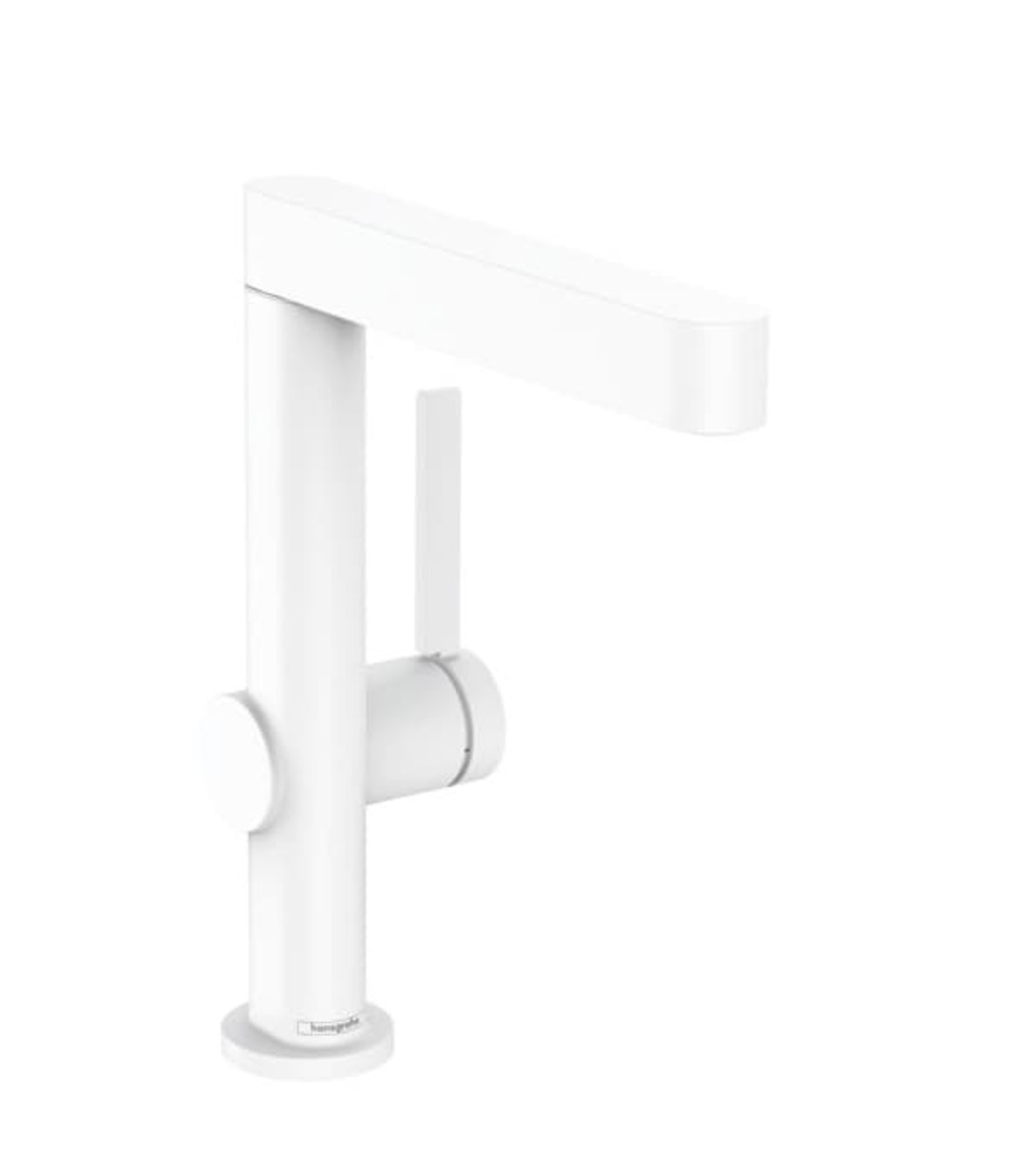 Dřezová baterie Hansgrohe Finoris s otočným ramínkem matná bílá 76060700 Hansgrohe