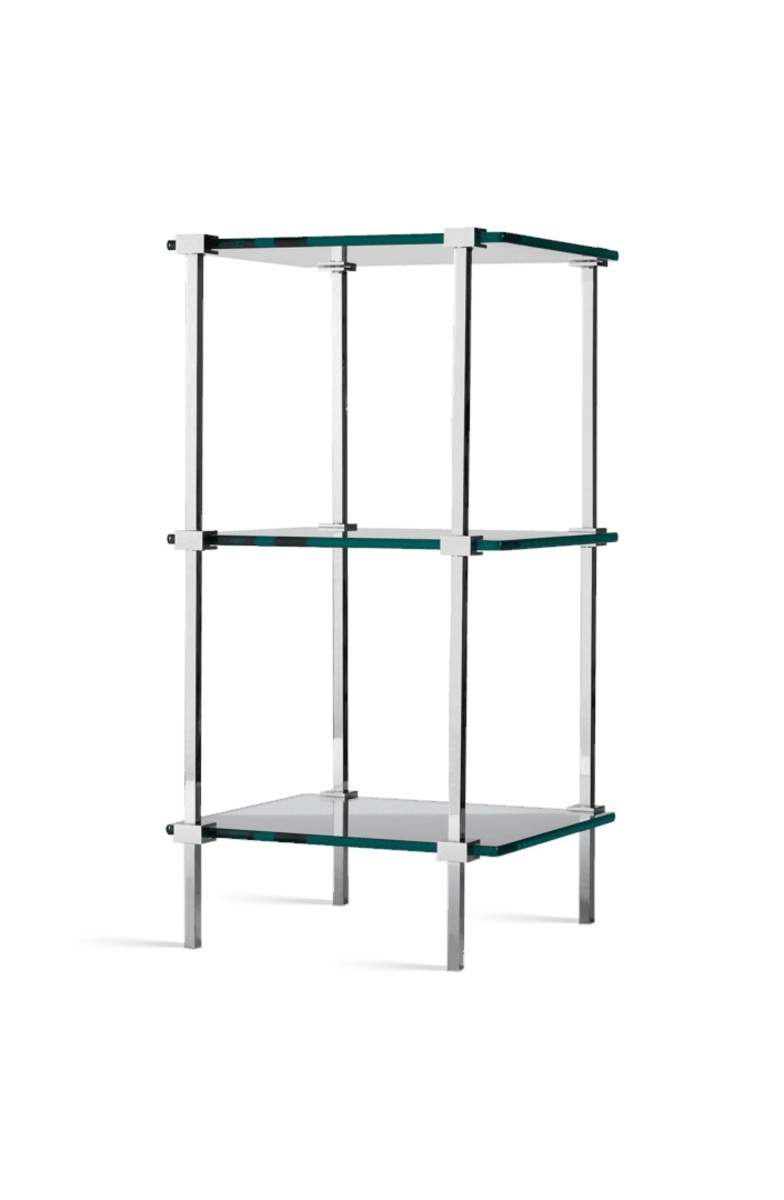 Koupelnový skleněný regál Decor Walther