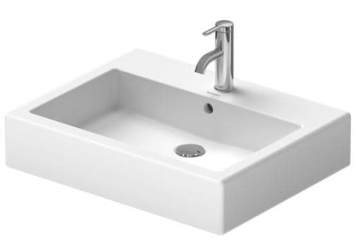 Nábytkové umyvadlo Duravit Vero 60x47 cm alpská bílá 0454600041 Duravit