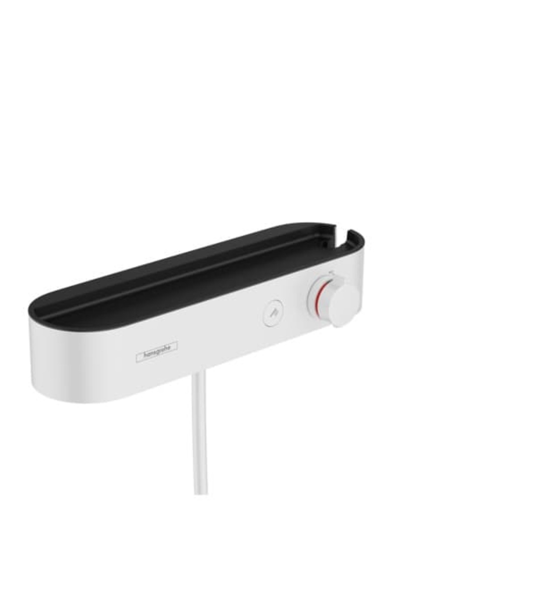 Sprchová baterie Hansgrohe ShowerTablet Select s poličkou 150 mm matná bílá 24360700 Hansgrohe
