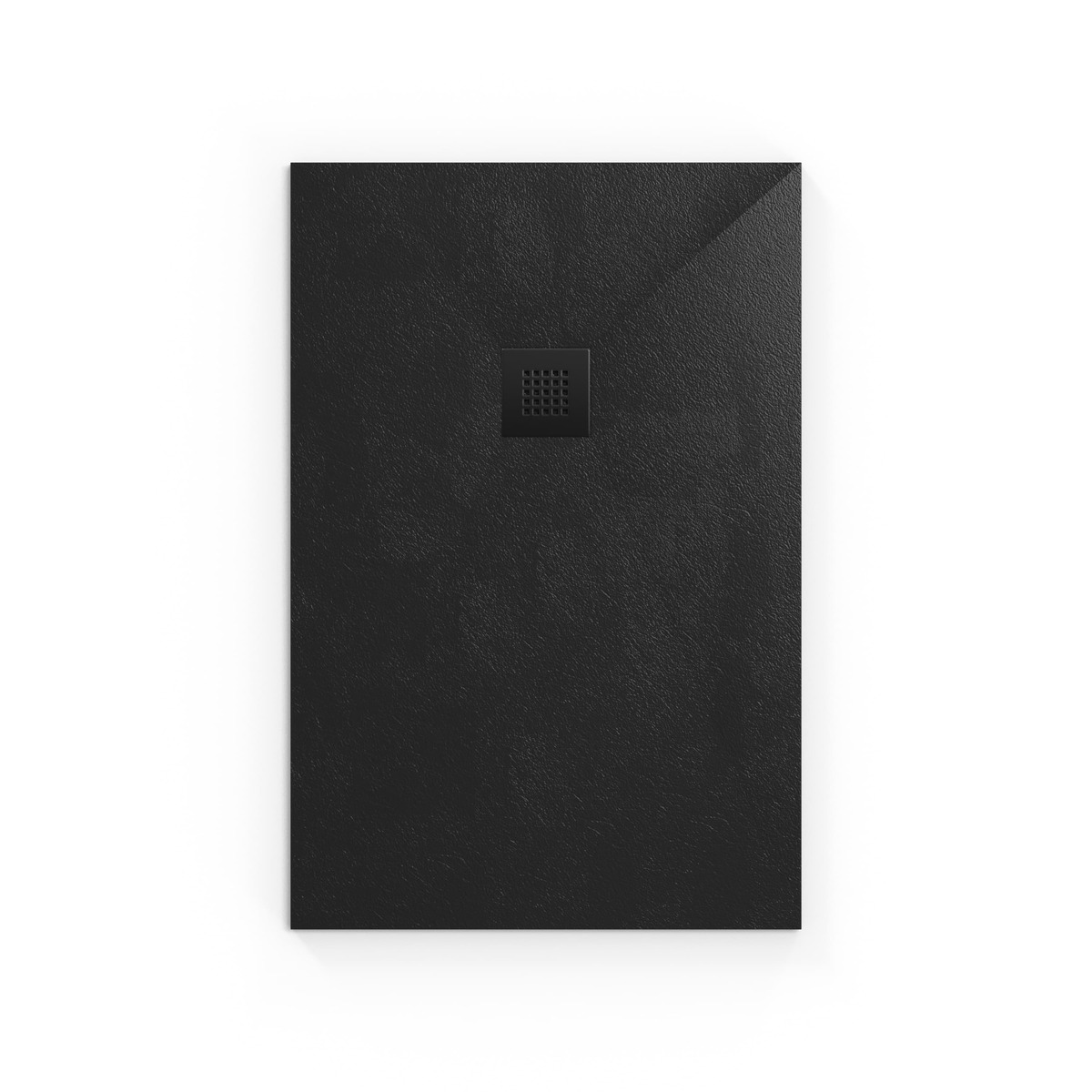 Sprchová vanička obdélníková SAT B-Way 120x80 cm litý mramor černá SATALEK12080 SAT