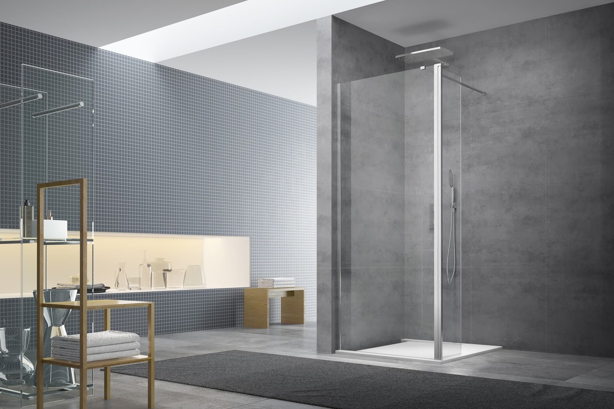 Sprchová zástěna walk-in Walk-In / dveře 90 cm SAT Walk-in SATBWI90PRROZ SAT
