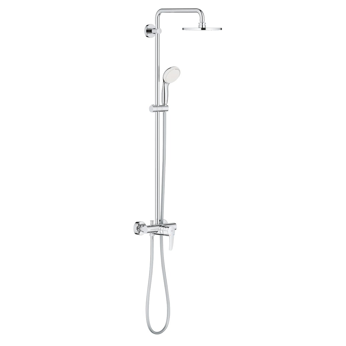 Sprchový systém Grohe Tempesta Cosmopolitan 200 s pákovou baterií chrom 26244001 Grohe