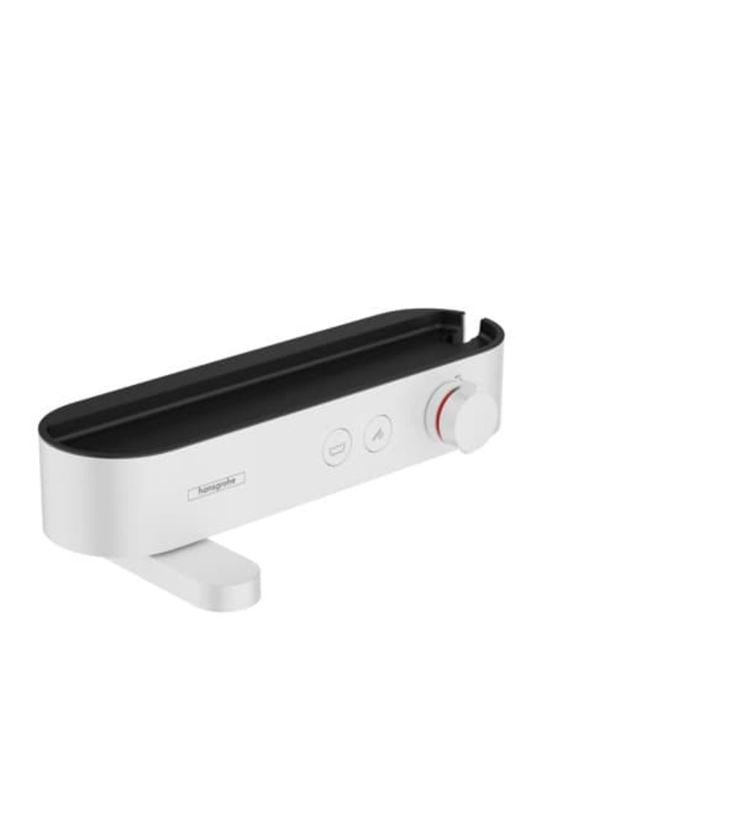 Vanová baterie Hansgrohe ShowerTablet Select s poličkou 150 mm matná bílá 24340700 Hansgrohe