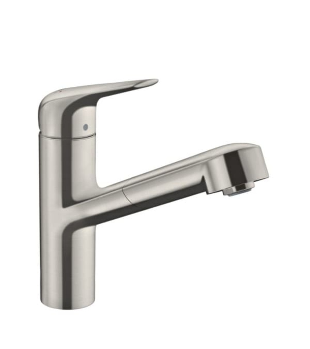 Dřezová baterie Hansgrohe Focus M42 s vytahovací sprškou chrom 71814800 Hansgrohe