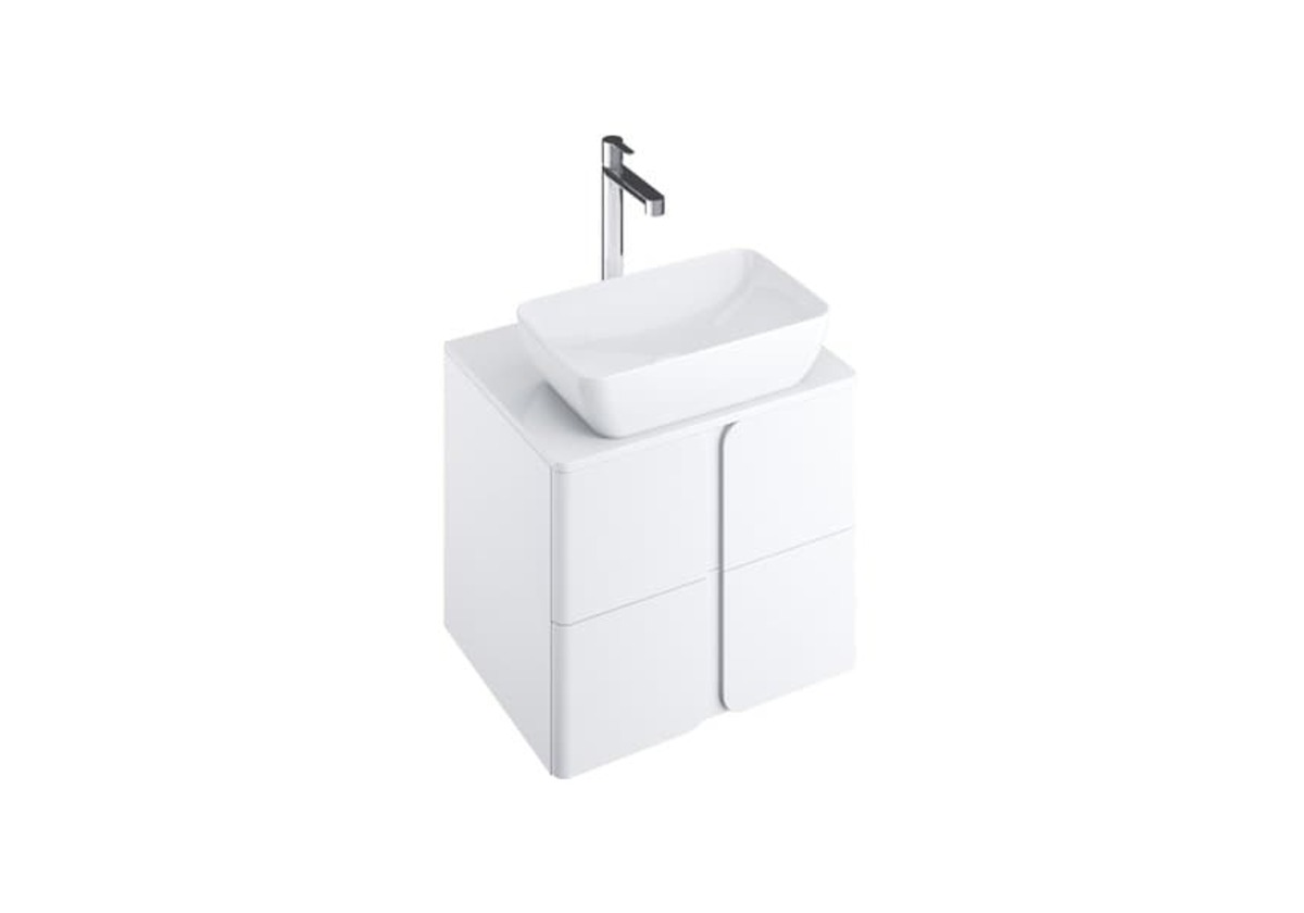 Koupelnová skříňka pod desku Ravak Balance 60x50x46 cm Bílá lesk X000001366 Ravak