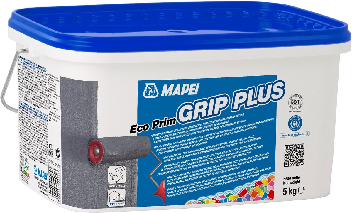 Penetrace Mapei Eco Prim Grip Plus 5 kg ECOPRIMGRIP5P Mapei