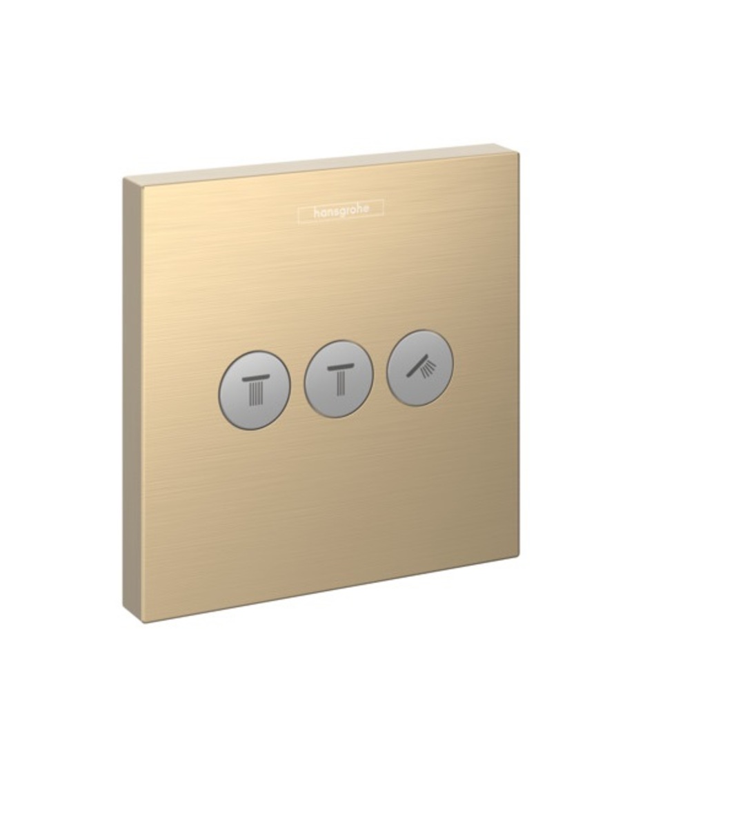 Ventil Hansgrohe ShowerSelect bez podomítkového tělesa kartáčovaný bronz 15764140 Hansgrohe