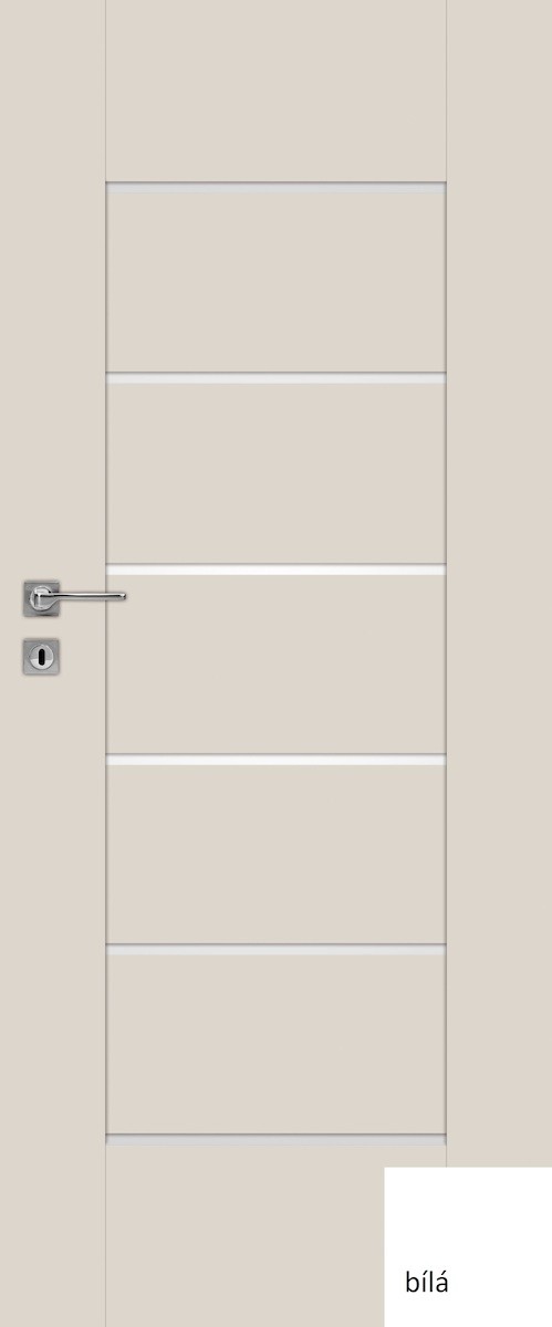 Interiérové dveře Naturel Evan pravé 60 cm bílé EVAN60P Naturel