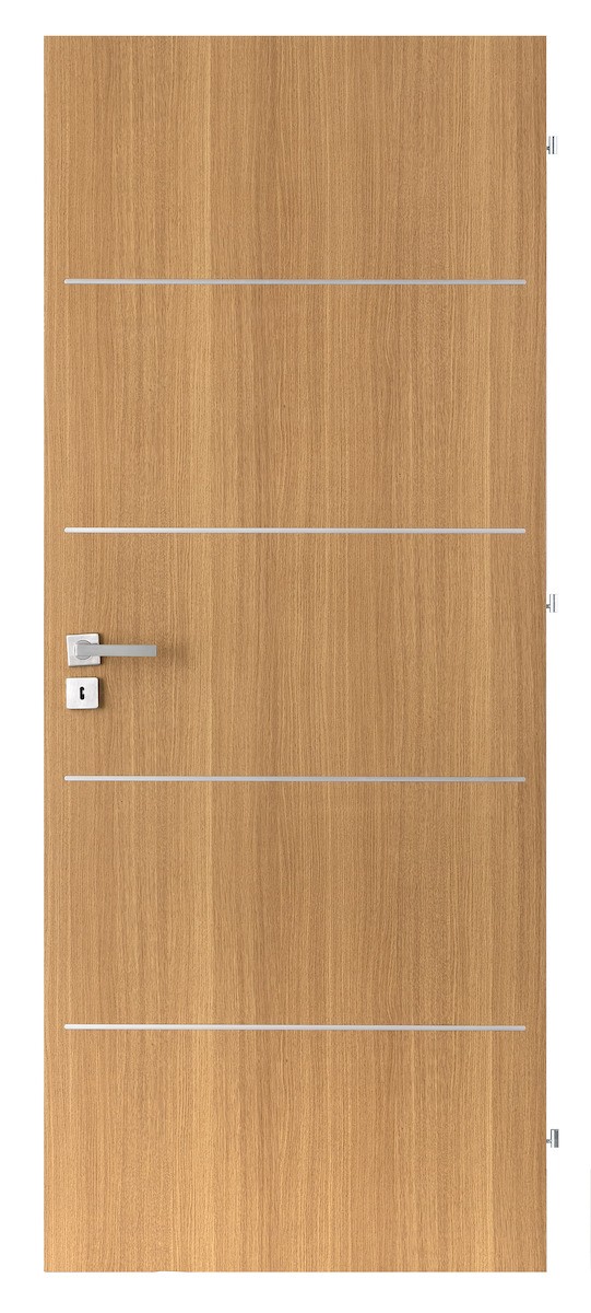 Interiérové dveře Naturel Ibiza alu levé 60 cm dub IBIZAALUDP60L Naturel