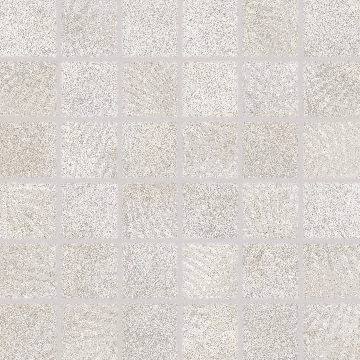 Mozaika Rako Lampea šedá 30x30 cm mat / lesk WDM06689.1 Rako