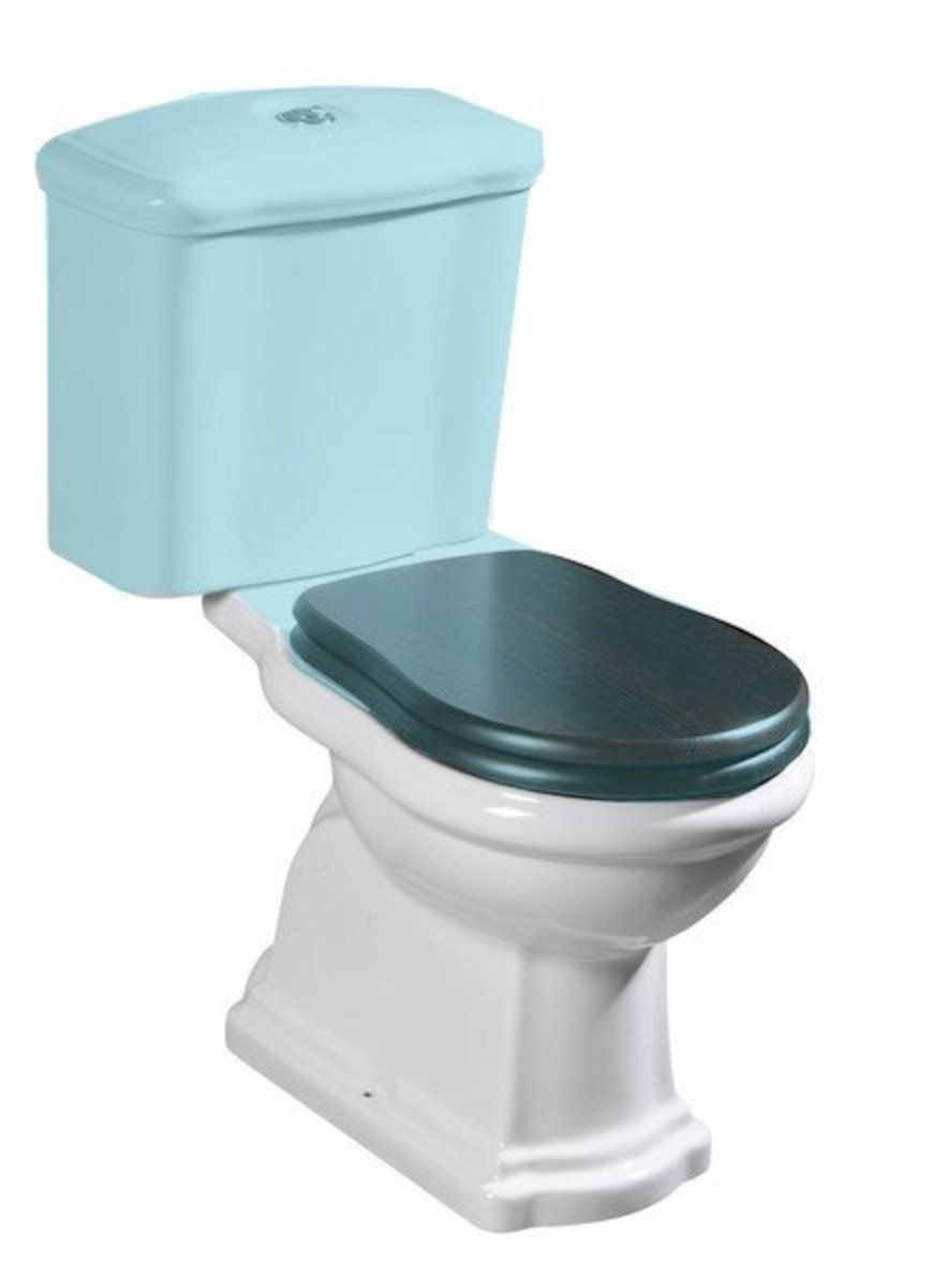 RETRO WC mísa kombi BÍLÁ SAPHO Sapho