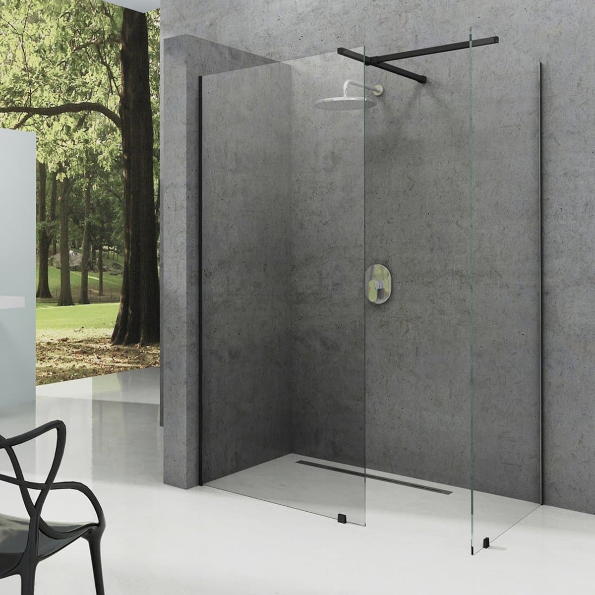 Sprchová zástěna walk-in Walk-In / dveře 150 cm Ravak Walk-In GW9WP0300Z1 Ravak