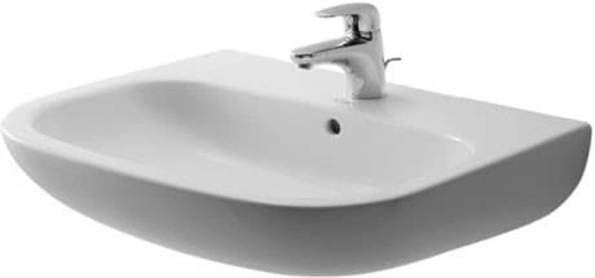 Umyvadlo Duravit D-Code 65 x 50 cm bílé 23106500002 Duravit