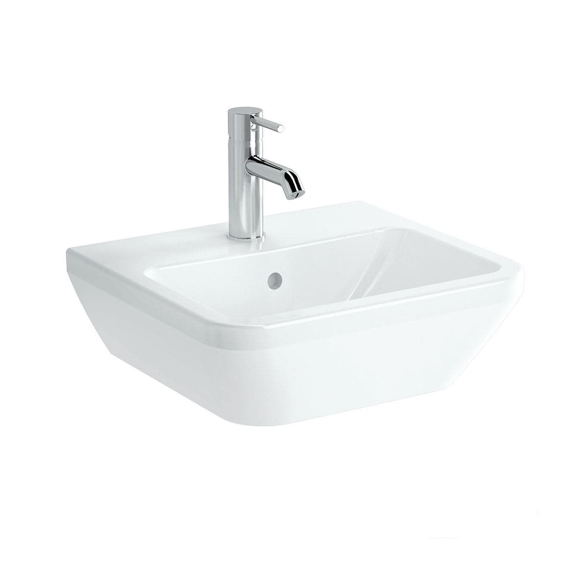 Umyvadlo Vitra S50 45x40 cm otvor pro baterii uprostřed 7047-003-0001 Vitra