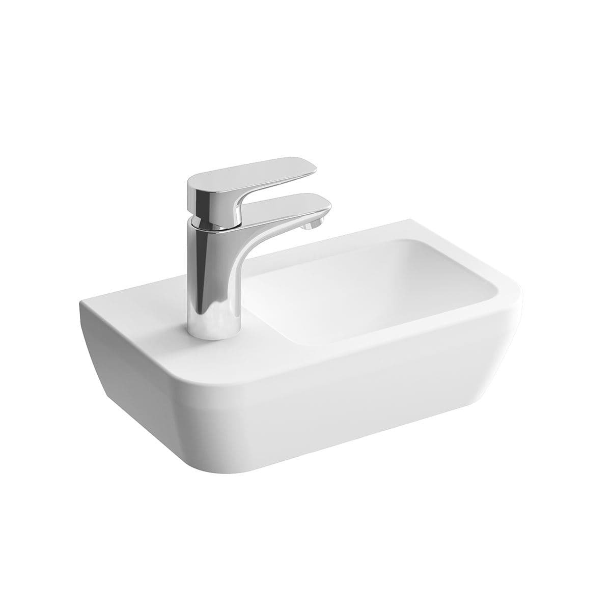 Umývátko Vitra S50 37x22 cm otvor pro baterii vlevo 7090-003-0028 Vitra