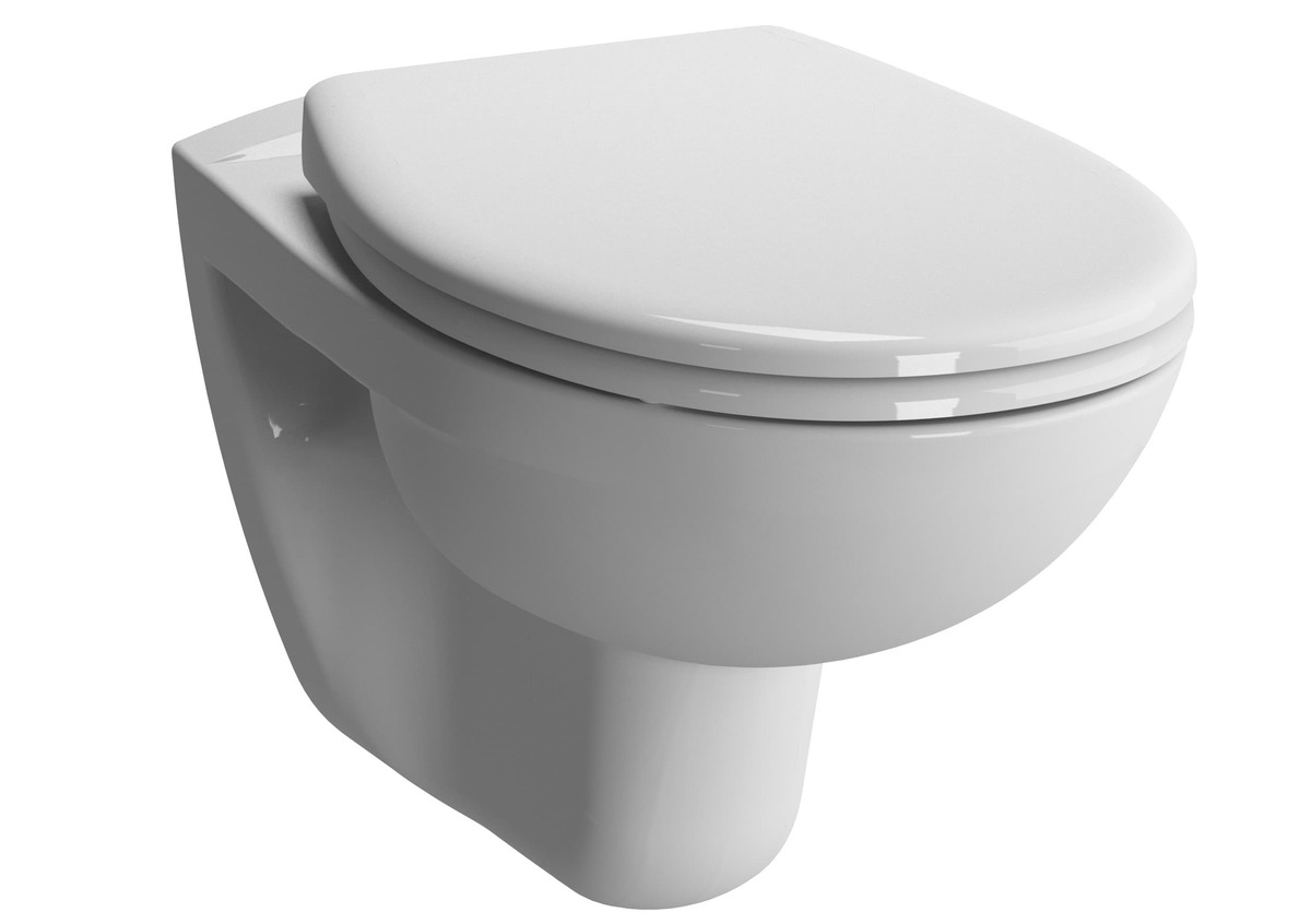 WC závěsné Vitra Normus včetně sedátka soft close zadní odpad 7855-003-6169 Vitra