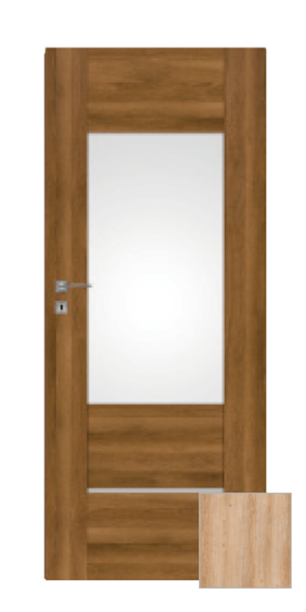 Interiérové dveře Naturel Aura levé 60 cm jilm AURA3J60L Naturel